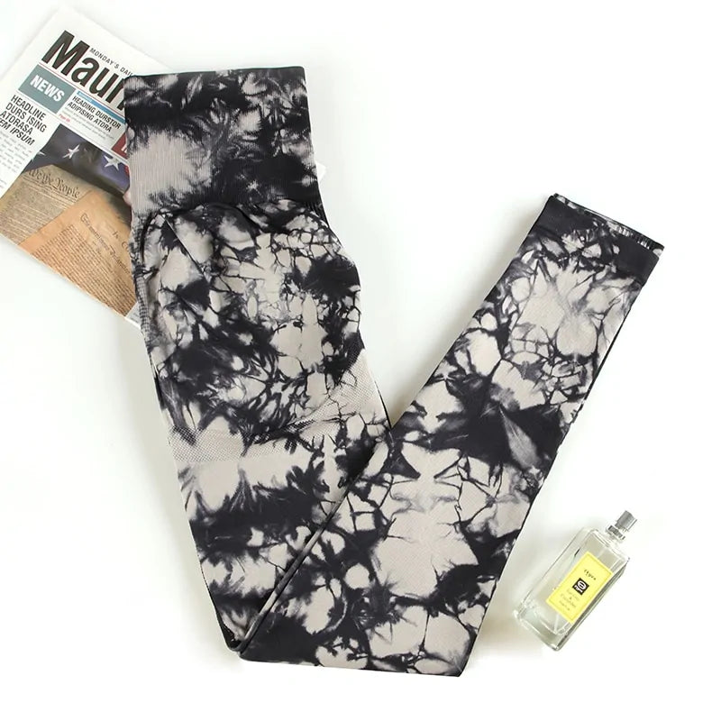 Leggings deportivos ajustados de cintura alta para mujer