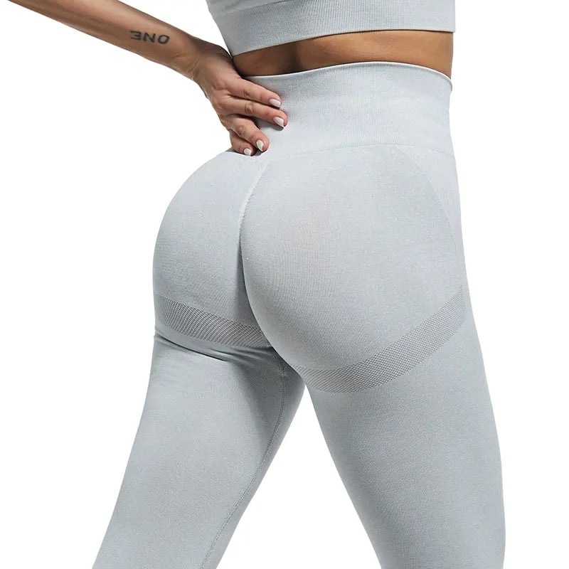 Leggings deportivos ajustados de cintura alta para mujer