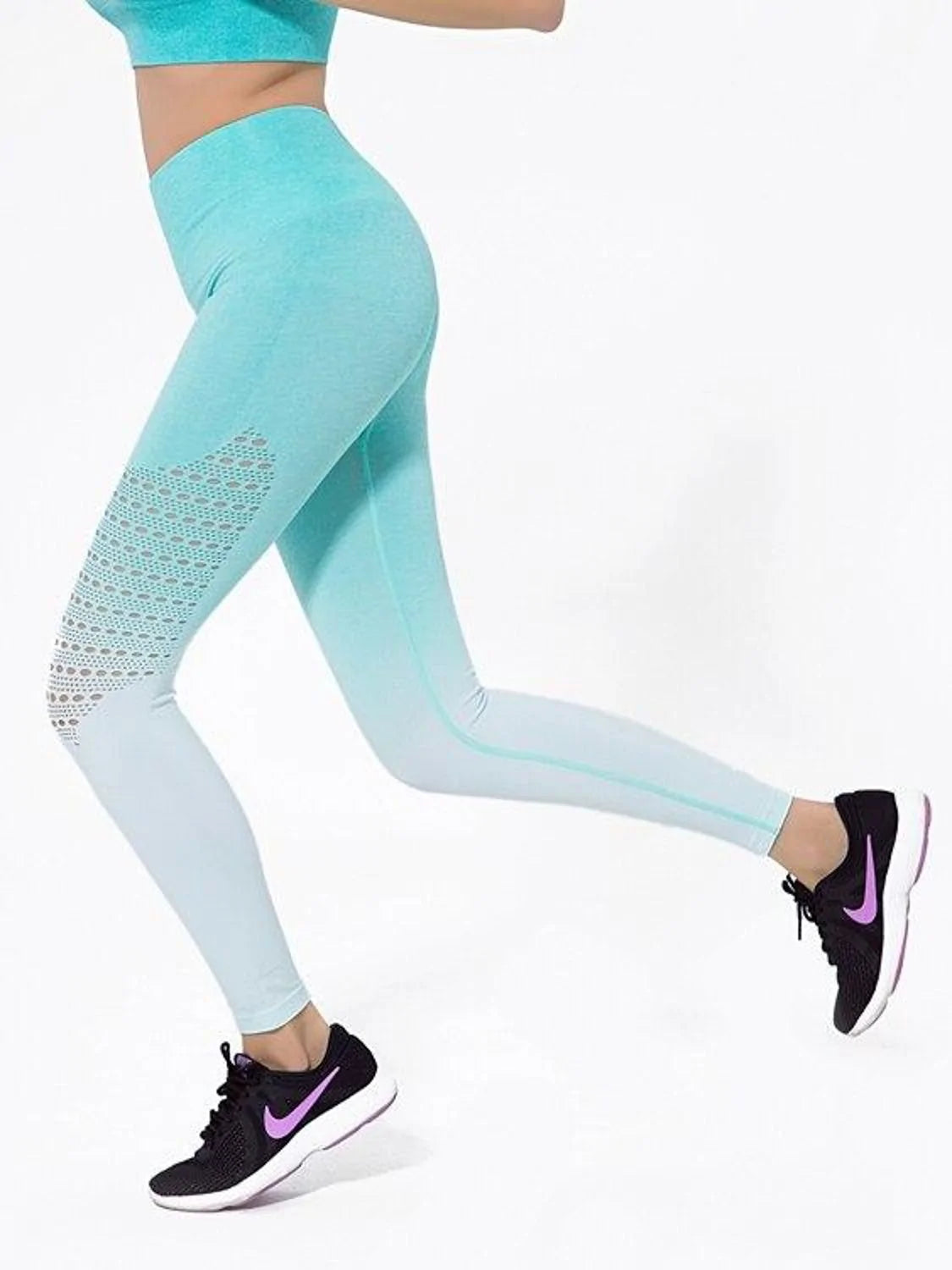 Aquamarine Sculpt Ombre Legging