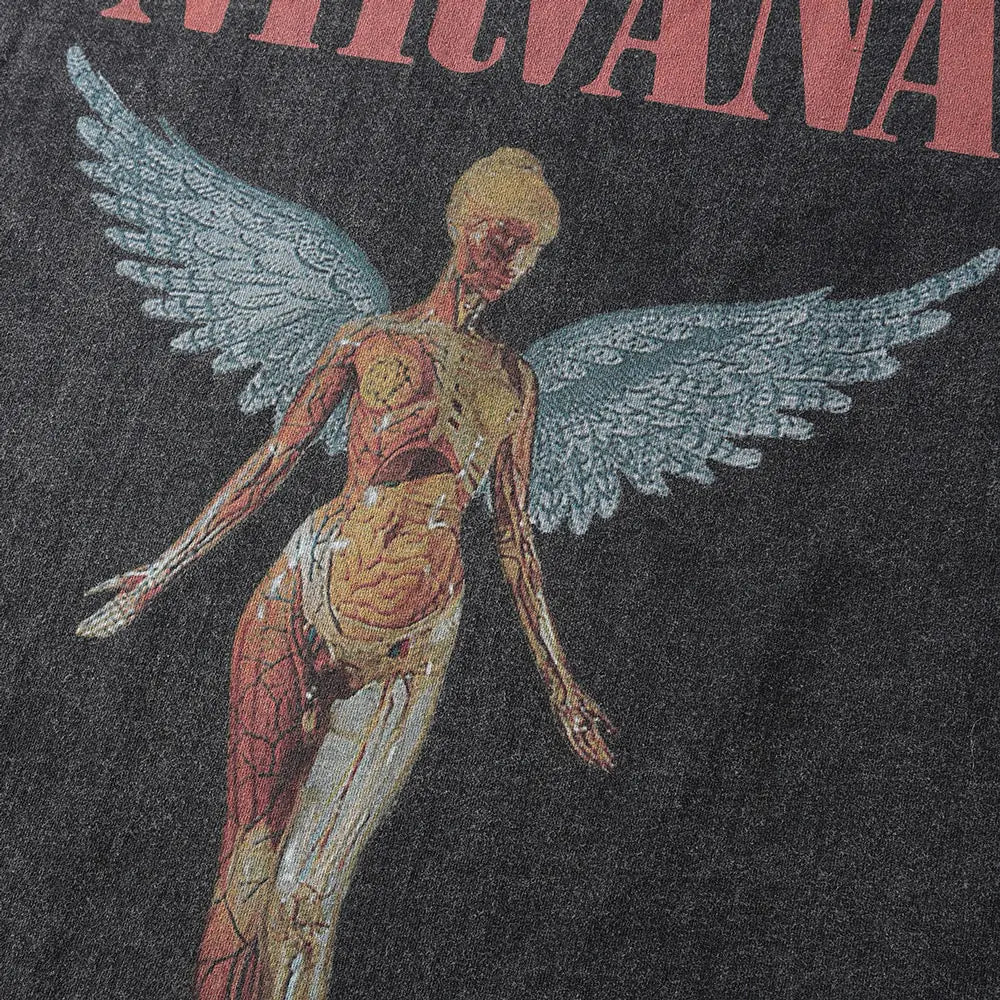 Nirvana In Utero Grunge Oversized Tshirts